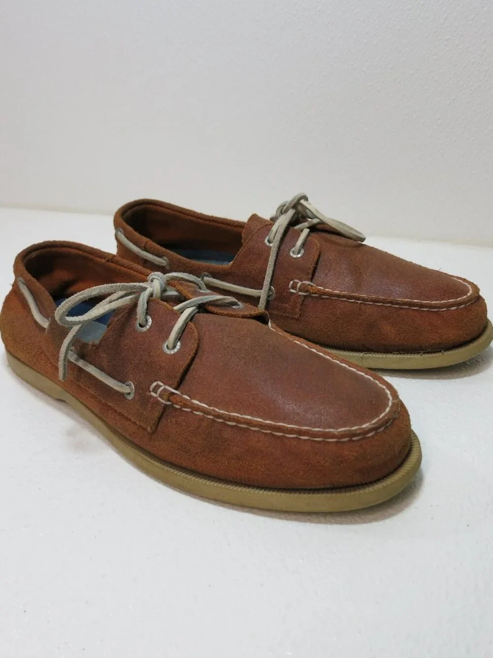 G. H. Bass & Co. Leather Men Nautical Casual Deck Boat Shoes Footwear Sz 11 M